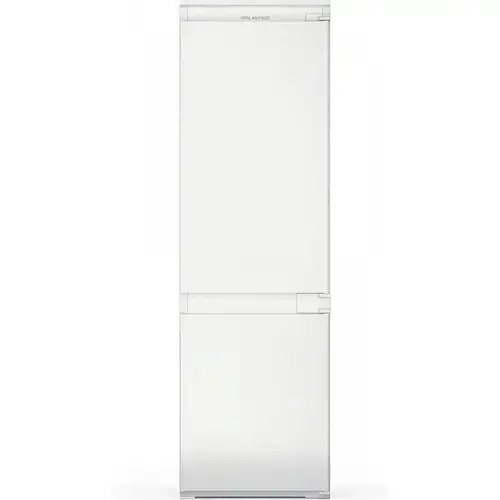 Combina frigorifica incorporabila Indesit INC18T111, Clasa F, Capacitate 250 l, No Frost, EasyTake, Multi-flow, Pure Wind, Iluminare LED, H 177 cm (Alb)