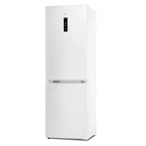 Combina frigorifica LDK CF-290NFDW, Clasa E, Capacitate 290 l, No Frost, Control Touch, Racire rapida, Congelare rapida, Mod Inteligent, Multi Airflow, H 185 cm (Alb)
