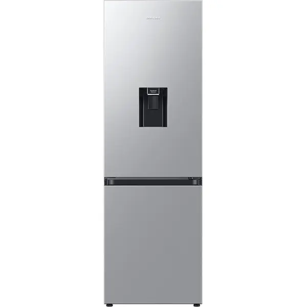 Combina frigorifica Samsung RB34C632ESA/EF, 341 l, Racire All Around Cooling, WiFi, AI Energy, Total No Frost, Compresor Digital Inverter, Dozator apa, Clasa E