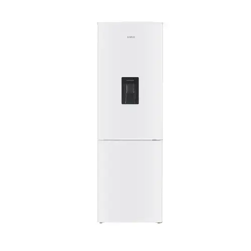 Combina frigorifica Samus SCW396ED, 330 l, Clasa E, Dozator de apa, Usi reversibile, H 185.8 cm (Alb)