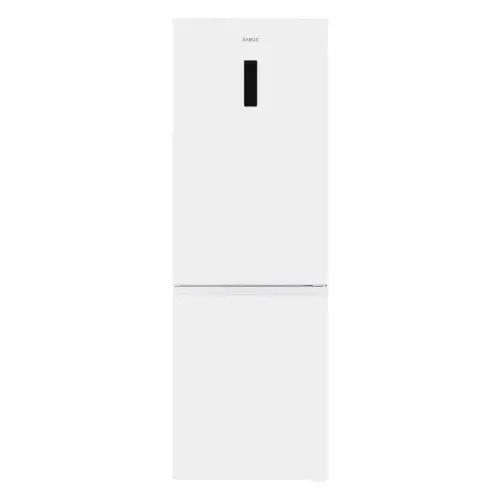 Combina frigorifica Samus SCW540NFIE, 400 L, Clasa E, No Frost, LED, Usi reversibile, Motor Dual Inverter, H 186 cm (Alb)