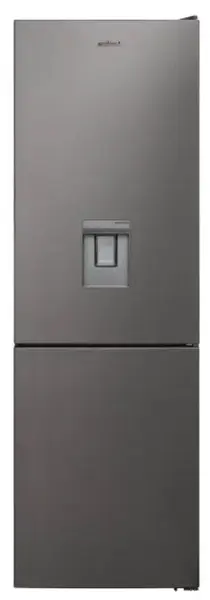 Combina frigorifica Siltal Passione IHIDQ32NXN, 331 L, NoFrost, Dozator apa, Clasa F, H 186 cm (Argintiu)