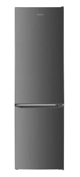 Combina frigorifica Tesla RC2600HXE, Clasa E, 262 l, Iluminare LED, H 180cm (Inox)