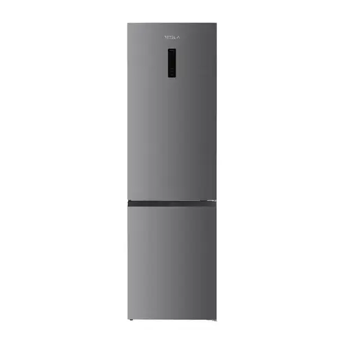 Combina frigorifica Tesla RC3800FHXC, 377 L, Clasa C, Total No Frost, Inverter, Multi Air Flow, Control electronic, H 200.5 cm (Inox)