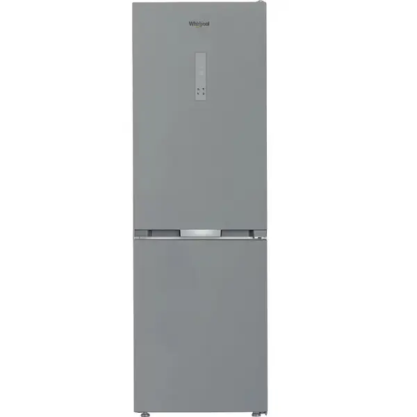 Combina frigorifica Whirlpool WHK 26363 XP6E, Total No Frost, 316 l, H 186.5 cm, Clasa C, Mod Vacanta, Culoare Inox