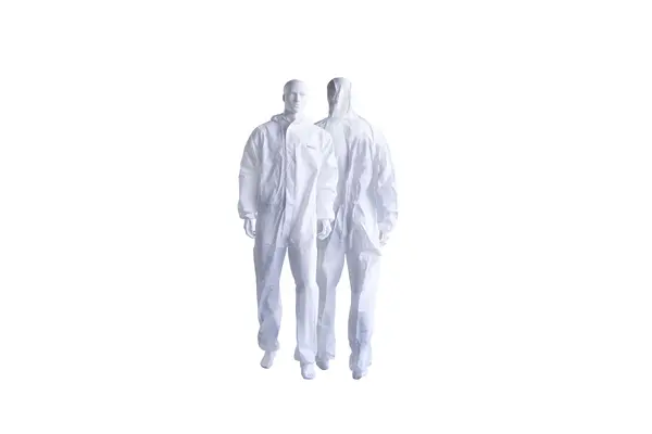 Combinezon de unica folosinta, alb, FINIXA marimea 10/XL