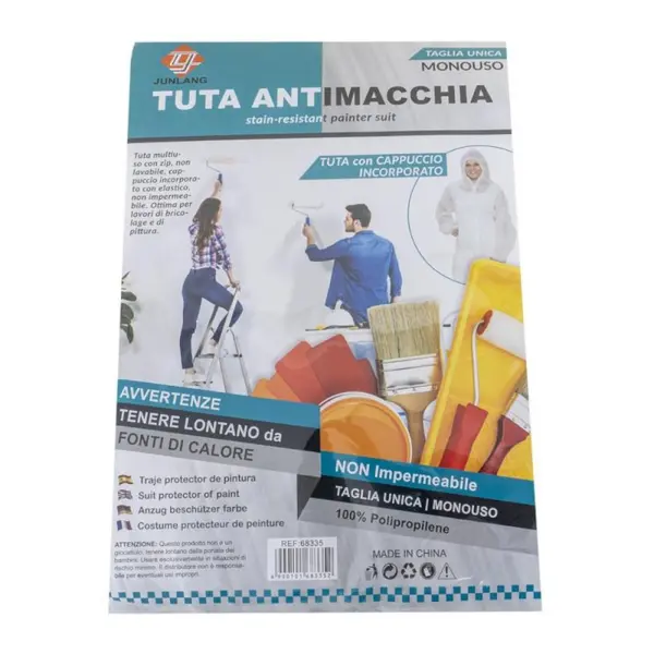 Combinezon din Polipropilena pentru Protectie Vopsitor