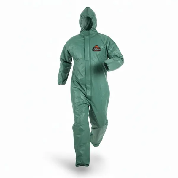 Combinezon protecție chimică tip 4/5/6-B Active Gear X580G verde Combinezon protecție chimică tip 4/5/6-B Active Gear X580G verde XL