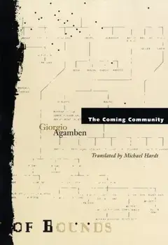 Coming Community, Paperback/Giorgio Agamben