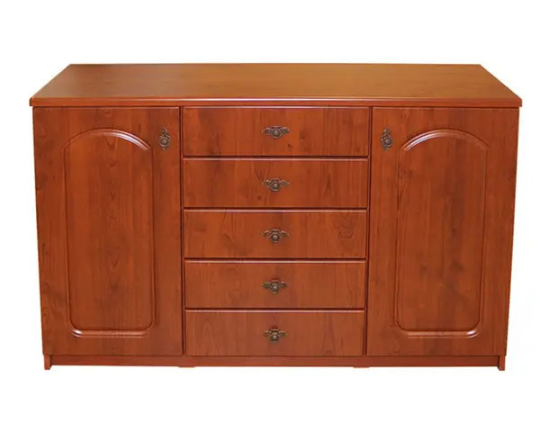 Comoda dormitor 2 usi 5 sertare Roma MDF