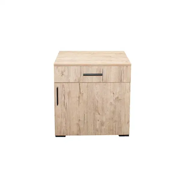 Comoda ECONO, 1 usa si 1 sertar, sherwood, 60x40x64,5 cm