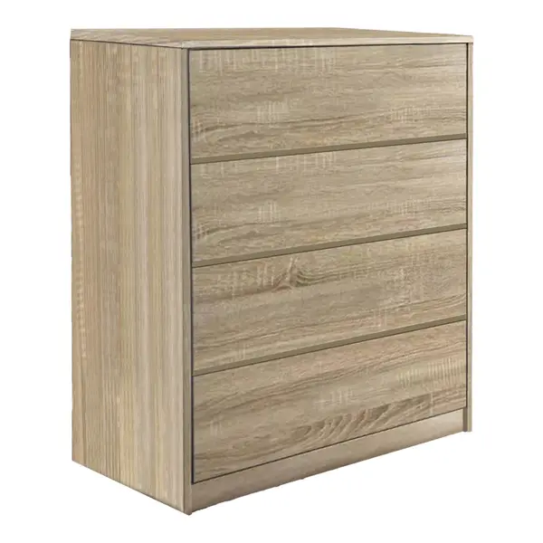 Comoda Kuanger, Natural, 80x40x80 cm