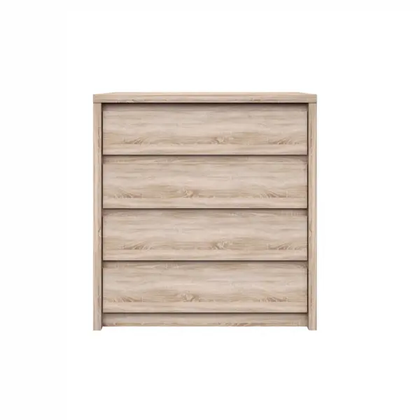 Comoda NORTON, 4 sertare, stejar sonoma, 87x40x92 cm