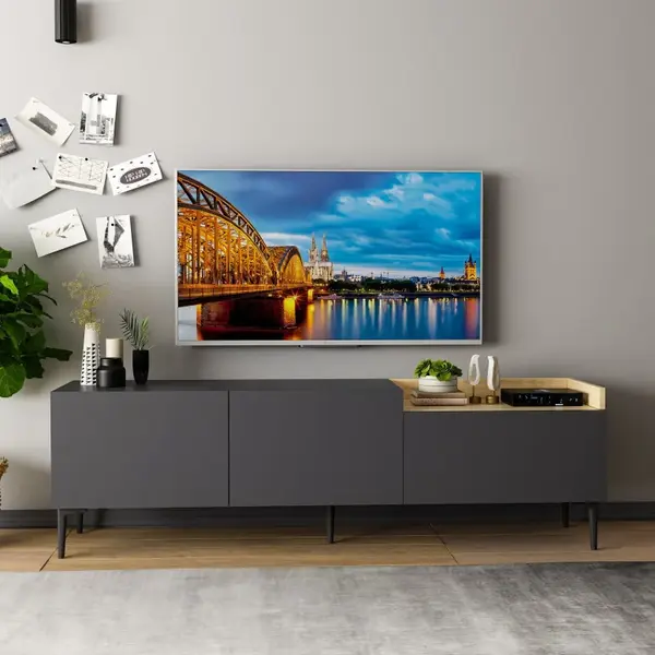 Comoda TV Mia - Antracit