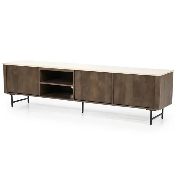 Comoda TV PIROTE 200 x 41 x 52 CM - Maro