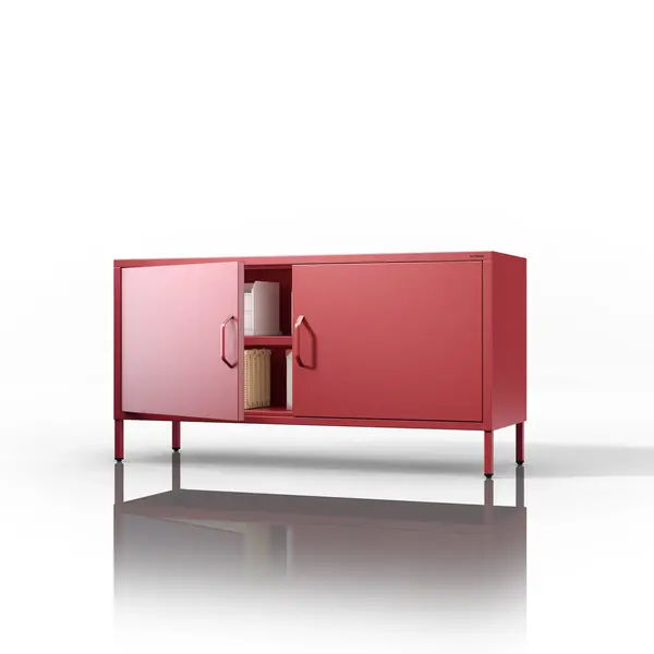 Comoda TV ROSA, 1150 x 595 x 400 mm, Modern: rosu Comodă TV ROSA, 1150 x 595 x 400 mm, Modern: roșu