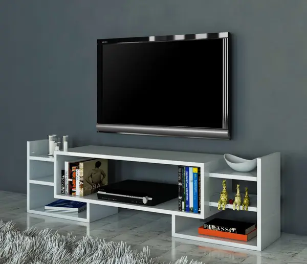 Comoda TV Sema - Alb