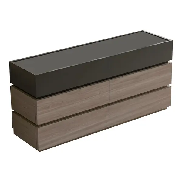 Comoda TV Sonlen Pako World Sonoma 120x40x72 cm
