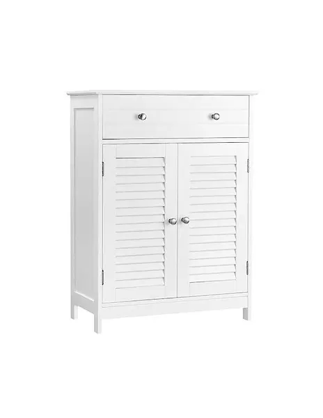Comoda, Vasagle, BBC51WT, Alb, 60 x 30 x 80 cm
