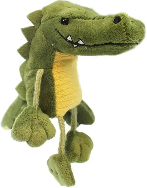 Compania de păpuși - Păpușă de crocodil cu degetul