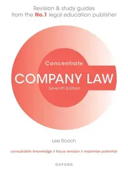 Company Law Concentrate. Law Revision and Study Guide, Paperback/Roach