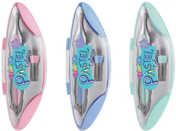Compas din doua piese Colorino Pastel - sortiment