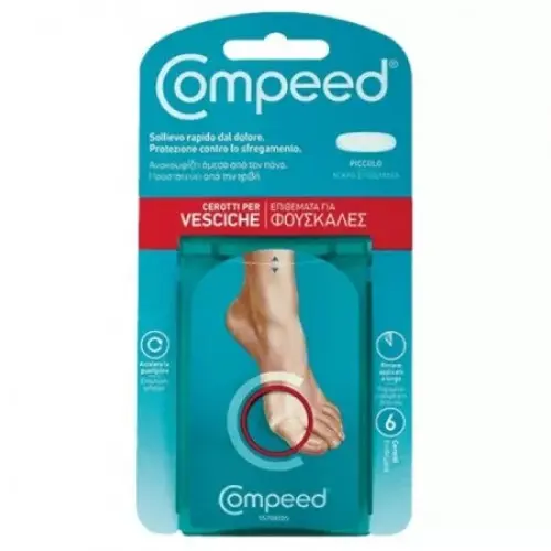 Compeed plasturi pentru basici mici, 6 bucati Zephyr Labs
