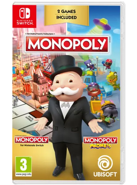 Compilation Monopoly Madness & Monopoly Plus Нинтендо Суич