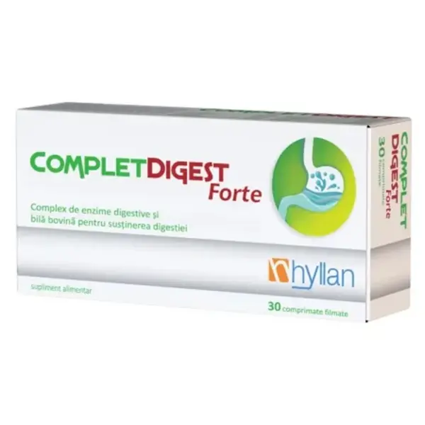 Complet Digest Forte, Hyllan Pharma | 30 comprimate