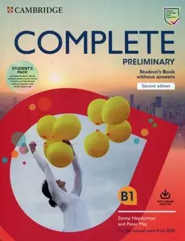 Complete Preliminary Student's Book Pack (SB wo Answers w Online Practice and WB wo Answers w Audio Download). For the Revised Exam from 2020, 2 Revised edition/Emma Heyderman