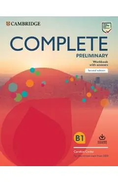Complete Preliminary Workbook with Answers with Audio Download: For the Revised Exam from 2020 - Caroline Cooke