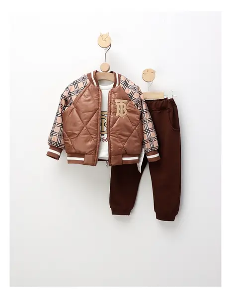 Compleu Burberry England, cu maro