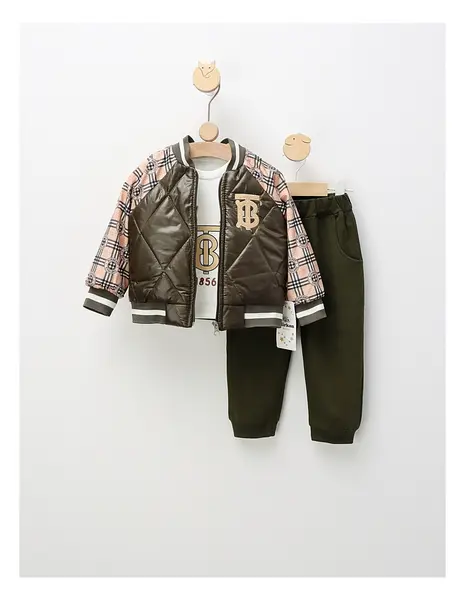Compleu Burberry England, cu verde
