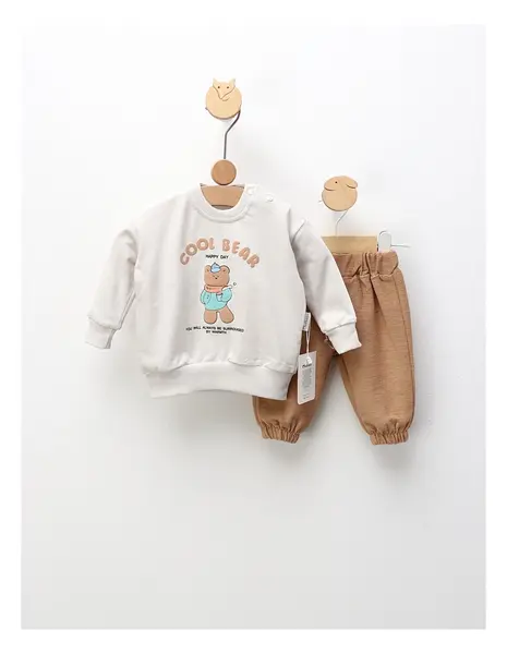 Compleu Cool Bear, cu gri