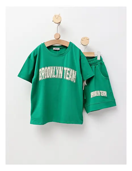 Compleu de vara, Brooklyn Team, verde