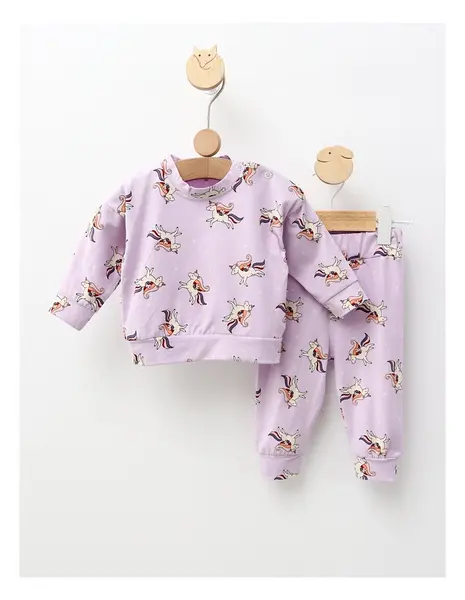 Compleu Flying Unicorn, cu mov