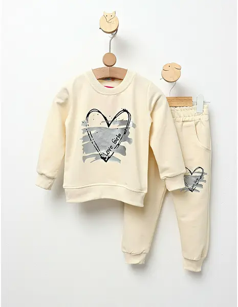 Compleu Girl Love model crem