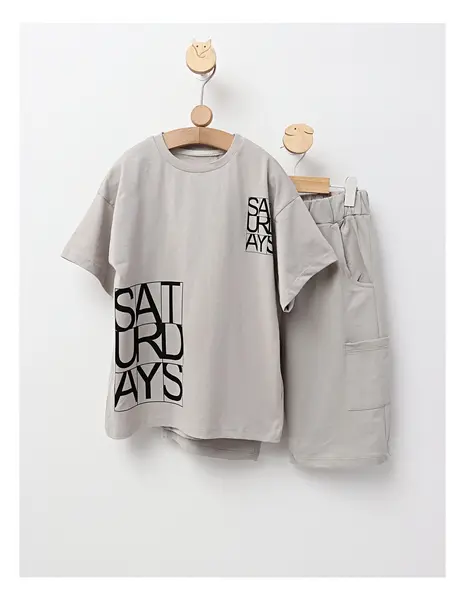 Compleu premium, Saturdays, gri