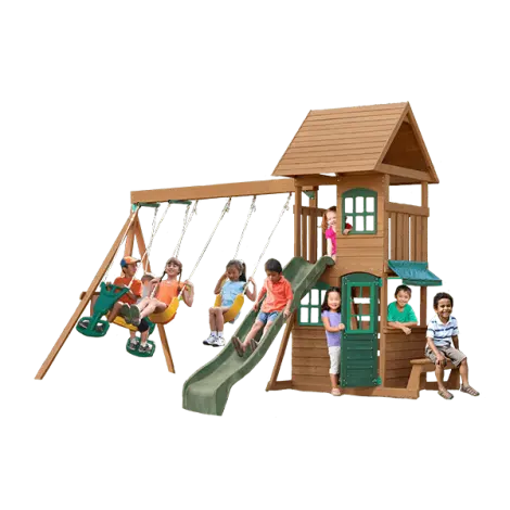 Complex de joaca din lemn Windale Kidkraft