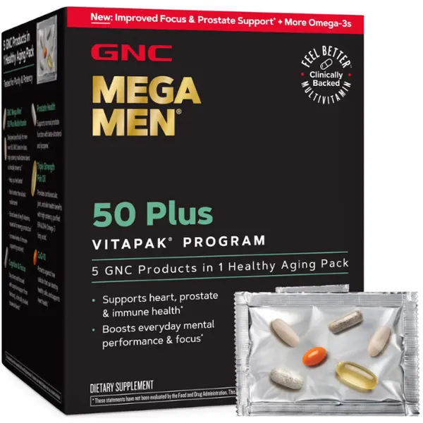 Complex de Multivitamine pentru Barbati 50+ Ani 30 pachete
