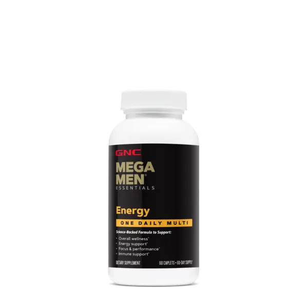 Complex de multivitamine pentru barbati® Energie si Metabolism Mega Men®, 60 tablete, GNC