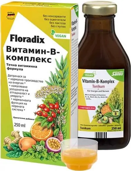 Complex de vitamine B, 250 ml, Floradix