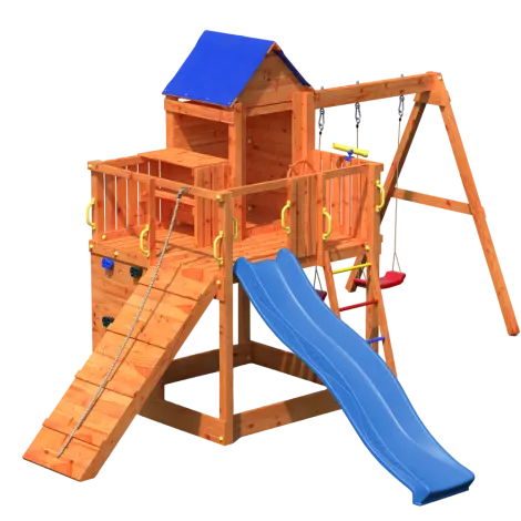 Complex joaca din lemn 7in1 Fungoo Treehouse