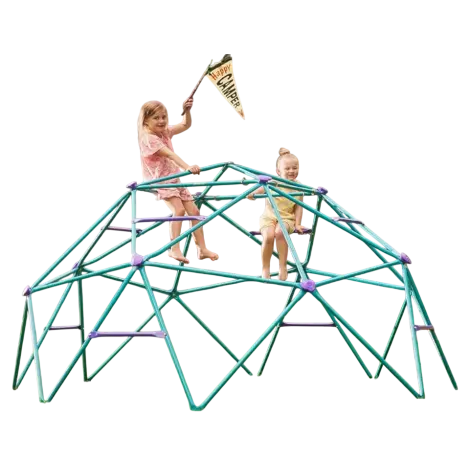 Complex pentru catarat, Climbing Dome metalic 300 cm Plum Phobos – joacă activă în aer liber