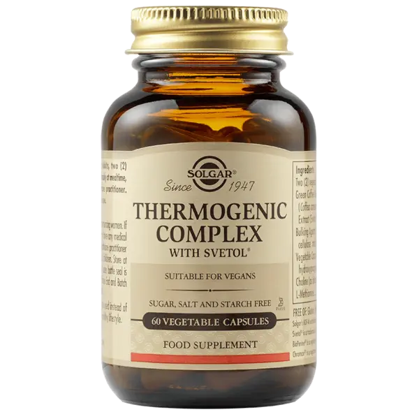 Complex termogenic cu Svetol, 60 capsule, Solgar