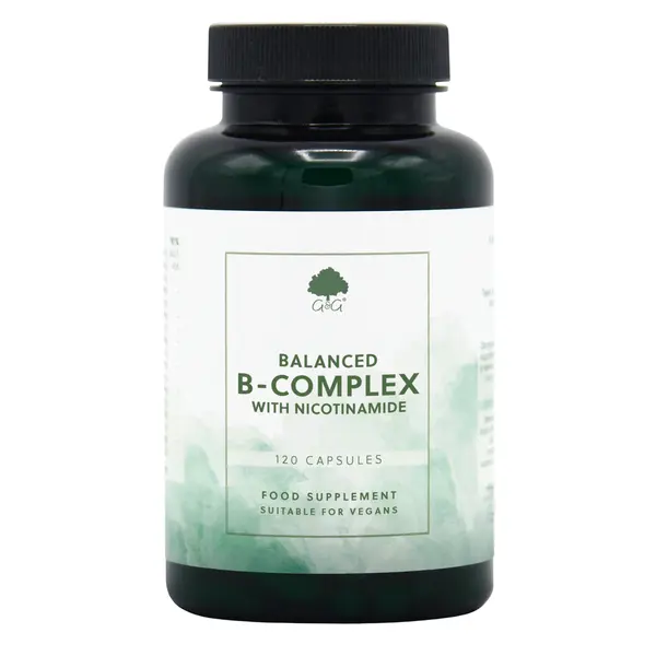 Complex Vitamina B (cu Nicotinamidă) 50mg - 120 capsule - Default Title