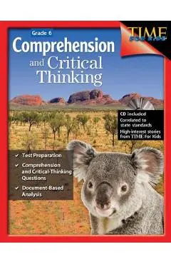 Comprehension and Critical Thinking Grade 6 (Grade 6) [With CDROM] - Jamey Acosta