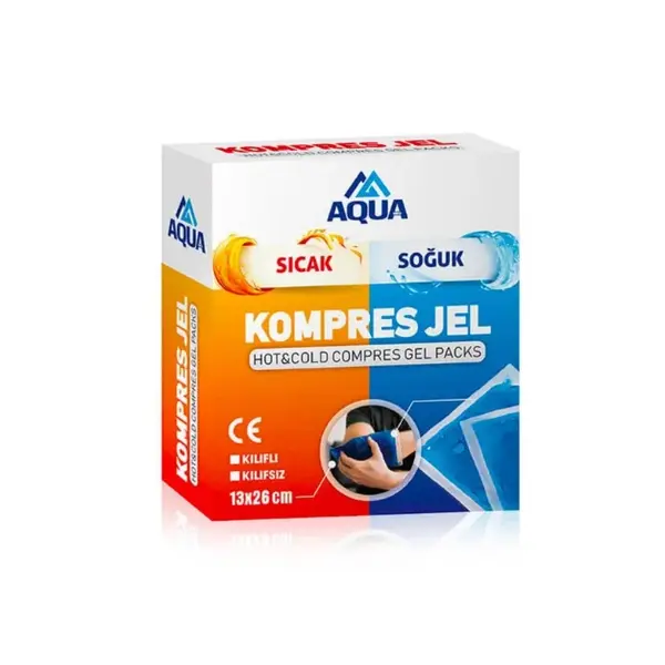 Compresa cu gel cald/rece, 13*26 cm, Tehno