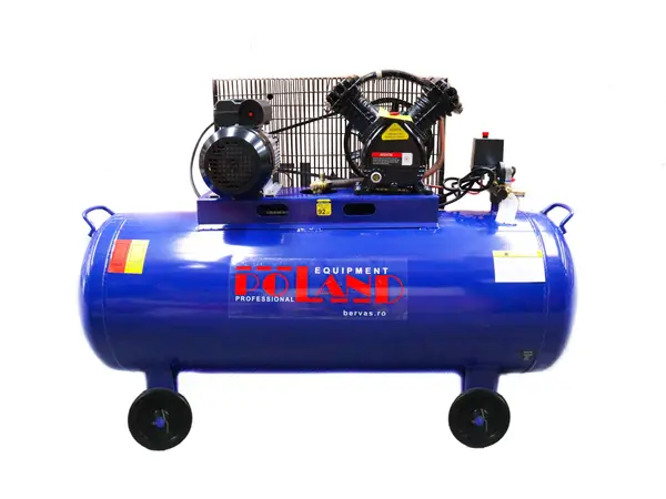 Compresor Aer 100L 3HP 8 Bar 250L/min Profesional pentru Scule Pneumatice Atelier si Service Poland