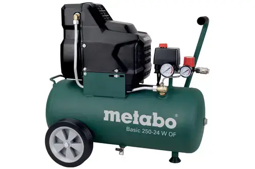 Compresor aer Metabo Basic 250-24 W OF, 24L, 2850 rpm, 8 bar, 2 CP